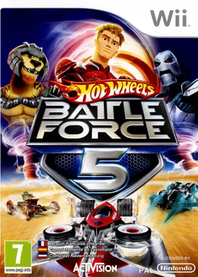 Hot Wheels - Battle Force 5 box cover front